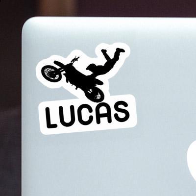 Lucas Sticker Motocross-Fahrer Notebook Lucas Sticker Motocross-Fahrer Gift package Image