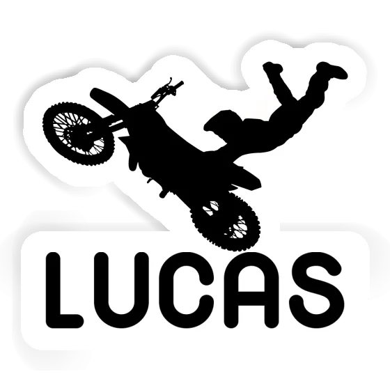 Lucas Sticker Motocross-Fahrer Notebook Lucas Sticker Motocross-Fahrer Notebook Image