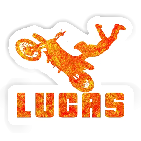 Aufkleber Lucas Motocross-Fahrer Notebook Aufkleber Lucas Motocross-Fahrer Gift package Image