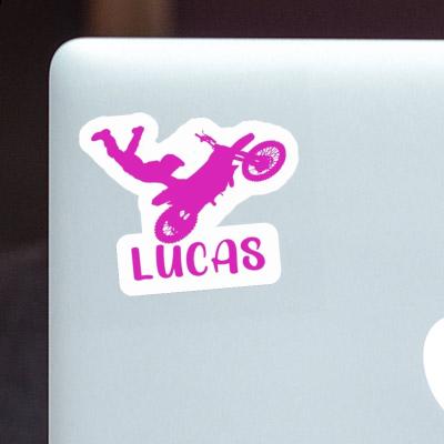 Sticker Lucas Motocross-Fahrer Sticker Lucas Motocross-Fahrer Image