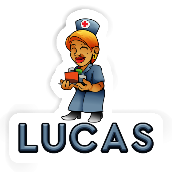 Lucas Sticker Krankenschwester Notebook Lucas Sticker Krankenschwester Gift package Image