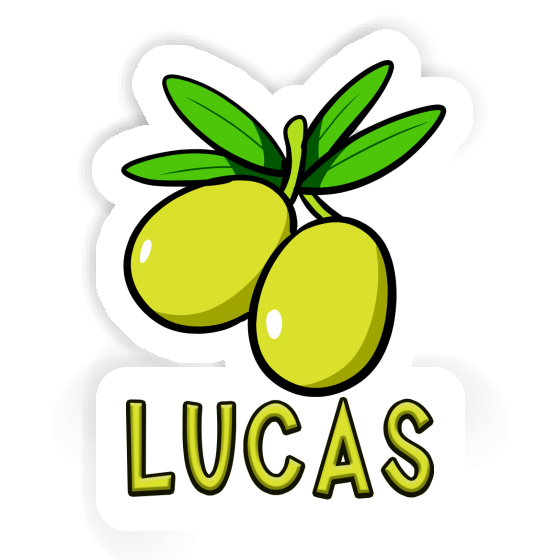 Lucas Sticker Olive Gift package Image