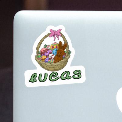 Sticker Easter basket Lucas Gift package Image
