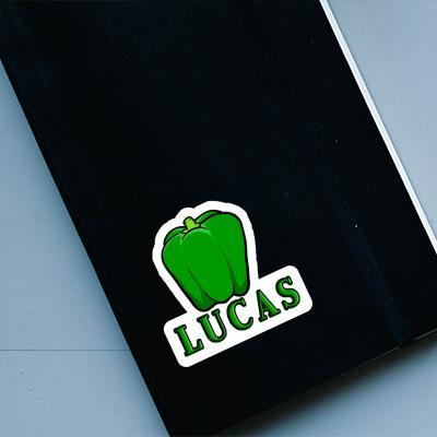Sticker Lucas Pepper Notebook Image