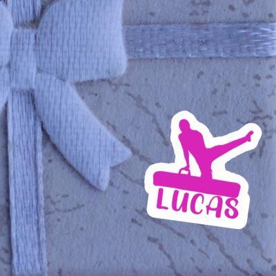 Autocollant Lucas Gymnaste Laptop Image