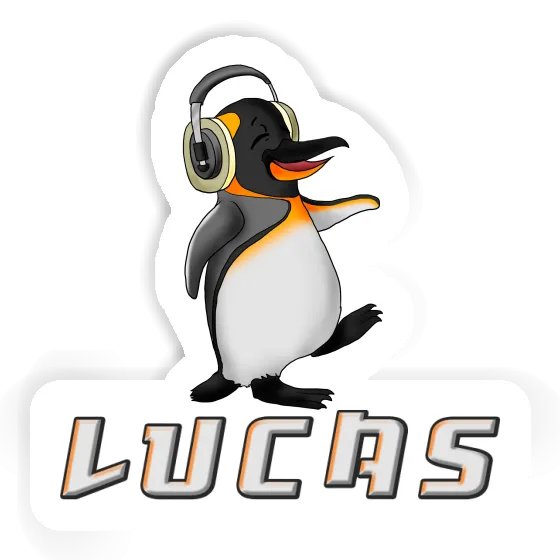 Pingouin Autocollant Lucas Notebook Pingouin Autocollant Lucas Gift package Image