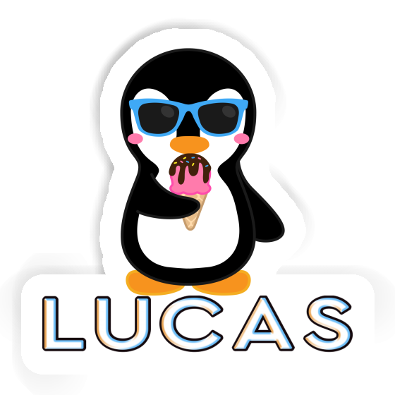 Lucas Sticker Pinguin Notebook Lucas Sticker Pinguin Gift package Image