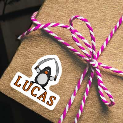 Sticker Kampfpinguin Lucas Gift package Image