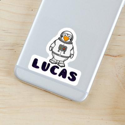 Lucas Autocollant Astronaute Gift package Image