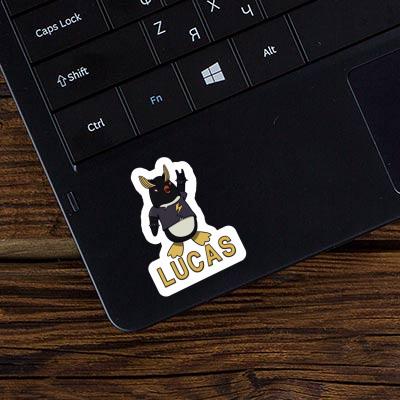 Sticker Pinguin Lucas Notebook Image