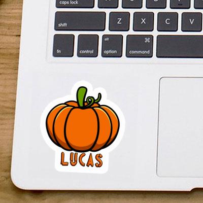 Sticker Pumpkin Lucas Image