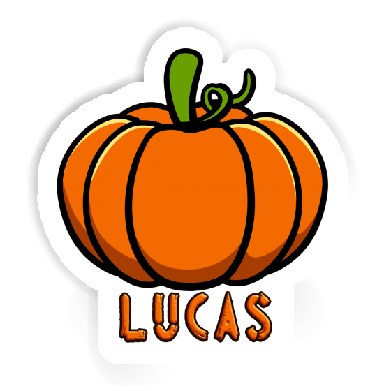 Sticker Pumpkin Lucas Gift package Image