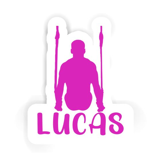 Lucas Aufkleber Ringturnerin Notebook Lucas Aufkleber Ringturnerin Gift package Image