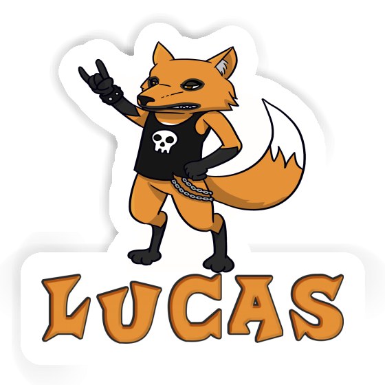 Autocollant Lucas Renard Notebook Image