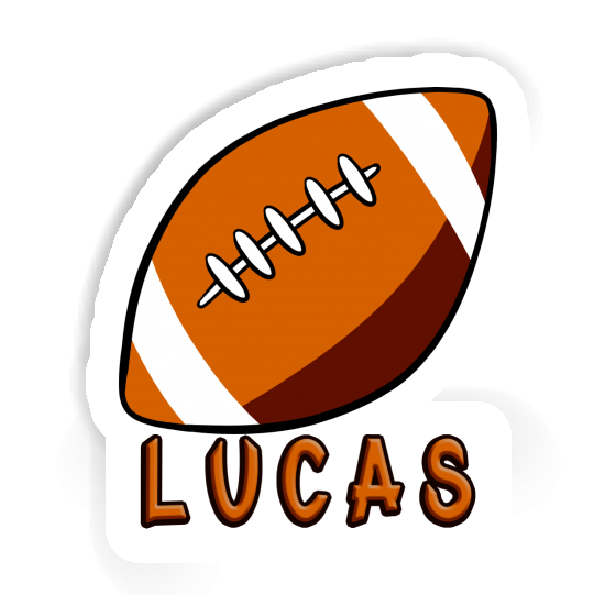 Lucas Aufkleber Rugby Ball Notebook Lucas Aufkleber Rugby Ball Notebook Image