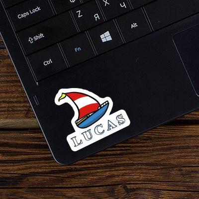 Sticker Lucas Sailboat Gift package Image