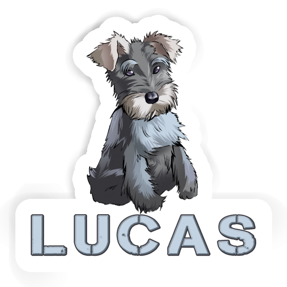 Schnauzer Sticker Lucas Notebook Schnauzer Sticker Lucas Notebook Image
