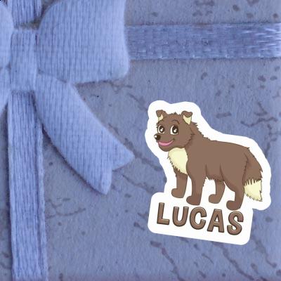 Autocollant Chien Lucas Notebook Image