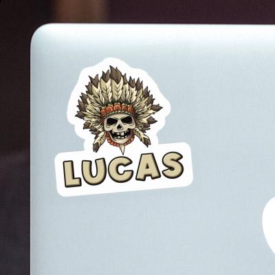 Autocollant Lucas Enfants tête de mort Laptop Autocollant Lucas Enfants tête de mort Laptop Image
