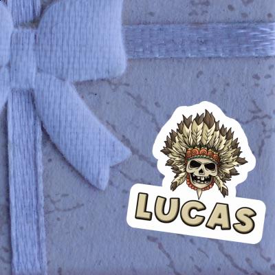 Sticker Totenkopf Lucas Notebook Sticker Totenkopf Lucas Gift package Image