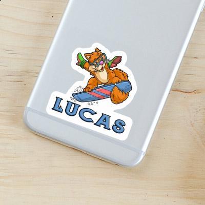 Boarderin Aufkleber Lucas Gift package Image
