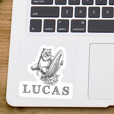 Aufkleber Lucas Surfer Aufkleber Lucas Surfer Image