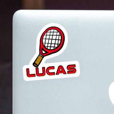 Sticker Lucas Tennis Racket Notebook Sticker Lucas Tennis Racket Notebook Image