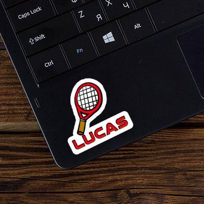 Tennisschläger Sticker Lucas Laptop Tennisschläger Sticker Lucas Laptop Image