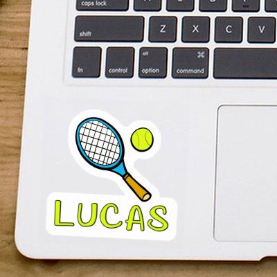 Lucas Sticker Tennis Racket Lucas Sticker Tennis Racket Image