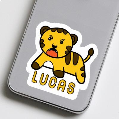 Lucas Sticker Baby-Tiger Gift package Image