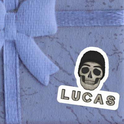 Lucas Aufkleber Totenkopf Image