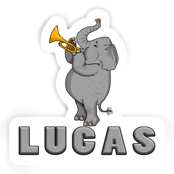 Lucas Autocollant Éléphant Gift package Image