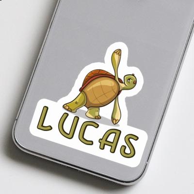 Lucas Sticker Yoga-Schildkröte Notebook Lucas Sticker Yoga-Schildkröte Gift package Image