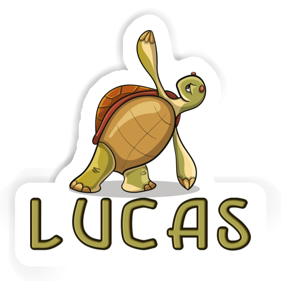 Lucas Sticker Yoga-Schildkröte Laptop Lucas Sticker Yoga-Schildkröte Laptop Image
