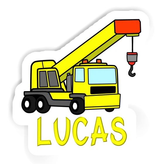 Grue automotrice Autocollant Lucas Gift package Image