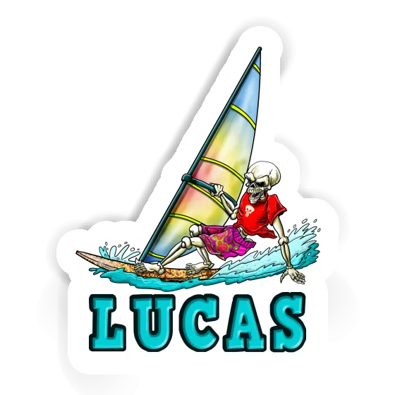 Surfer Sticker Lucas Image