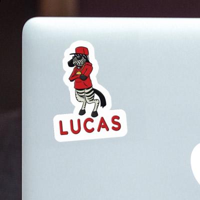Zebra Sticker Lucas Gift package Image