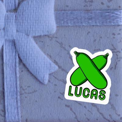 Sticker Zucchini Lucas Gift package Image