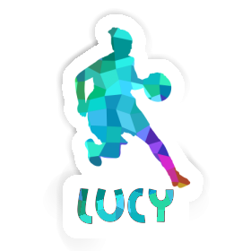 Sticker Basketball Player Lucy Image