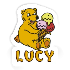 Sticker Ice Cream Lucy Image