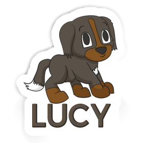 Lucy Sticker Bernese Mountain Dog Image