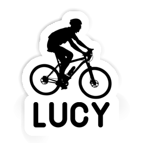 Sticker Lucy Biker Image