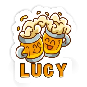 Sticker Beer Lucy Image