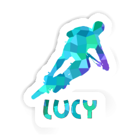 Sticker Lucy Biker Image