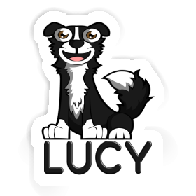 Sticker Lucy Border Collie Image