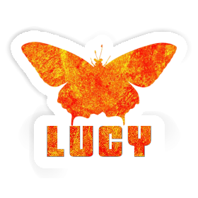 Sticker Butterfly Lucy Image