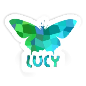 Lucy Sticker Butterfly Image