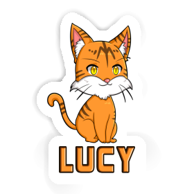 Sticker Cat Lucy Image