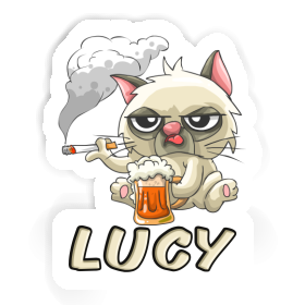 Bad Cat Sticker Lucy Image