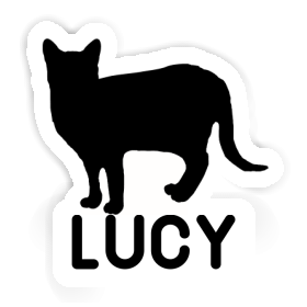 Lucy Sticker Cat Image